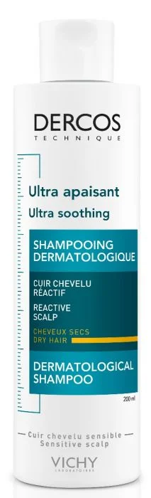 Dercos Technique Ultra Soothing Sjampo til tørt hår 200ml v:3317664