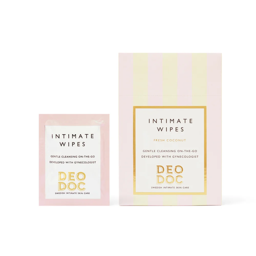 Intimate Wipes Fresh Coconut 10 pcs - DeoDoc v:1618287