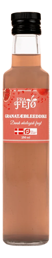 FRA FEJØ Økologisk Dansk granatepleeddik – 250 ml. v:2367572 FRA FEJØ Økologisk Dansk granatepleeddik – 250 ml. v:2367572