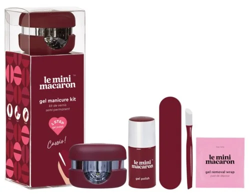 Le Mini Macaron Gel Manicure Kit Cassis v:5611102