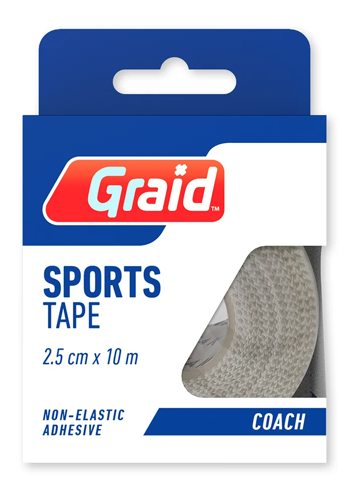 Graid Sports Tape Coach Small – 1 stk. v:8268644 Graid Sports Tape Coach Small – 1 stk. v:8268644