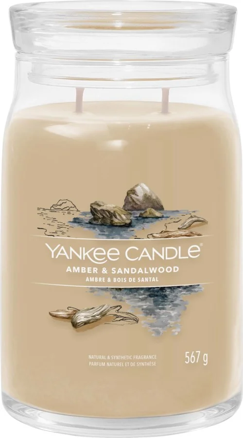 Yankee Candle Amber & Sandalwood Signature Jar Large v:7303161