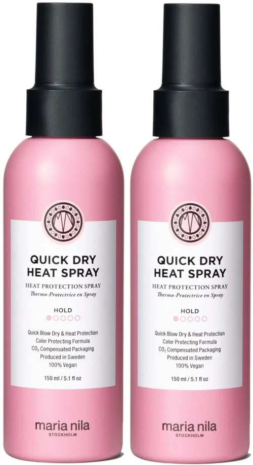 maria nila Style & Finish Quick Dry Heat Spray 150 ml x 2 v:9019146 maria nila Style & Finish Quick Dry Heat Spray 150 ml x 2 v:9019146