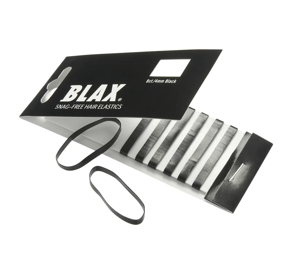 Snag-Free Hair Elastics Black – Blax v:9678212