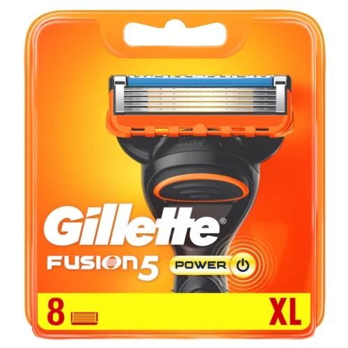 Gillette Fusion5 Power Razor Blades 8-pack 8 stk v:9546925 Gillette Fusion5 Power Razor Blades 8-pack 8 stk v:9546925