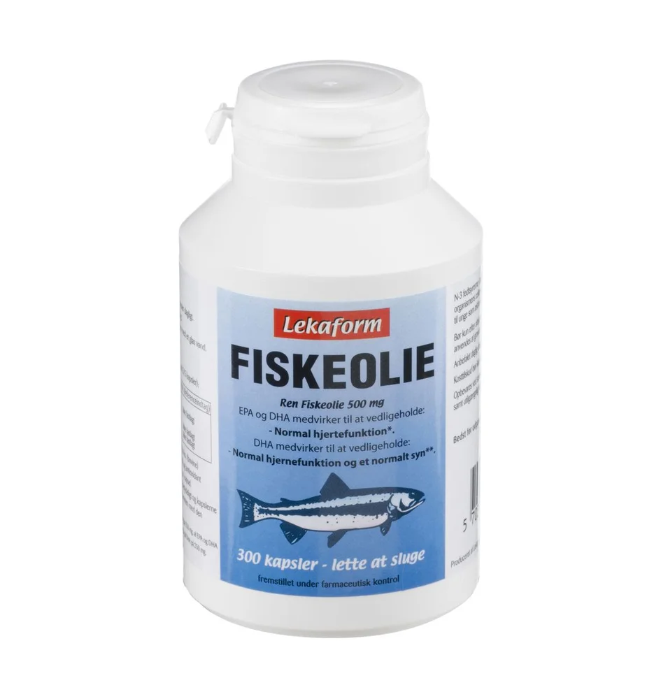 Lekaform Fiskeolje– 300 stk v:9469669