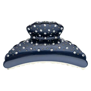 DARK Crystal Hair Claw X Large Navy Blue v:4037192 DARK Crystal Hair Claw X Large Navy Blue v:4037192