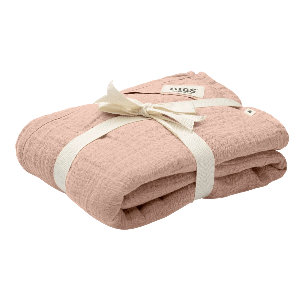 BIBS Muslin Swaddle 120×120 cm – Blush v:3276349 BIBS Muslin Swaddle 120×120 cm – Blush v:3276349