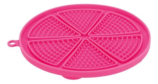 Trixie Lick'n'Snack slikkematte m. sugekopp 18 cm - pink v:3593263