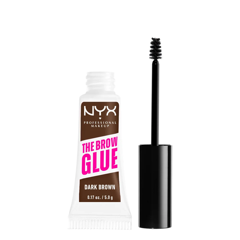 The Brow Glue 05 Black Lamination Gel 04 Dark Brown - NYX PROFESSIONAL MAKEUP v:9286708