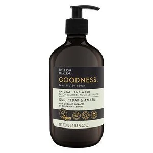 Baylis & Harding Goodness Oud, Cedar & Amber Hand Wash 500ml v:6620007