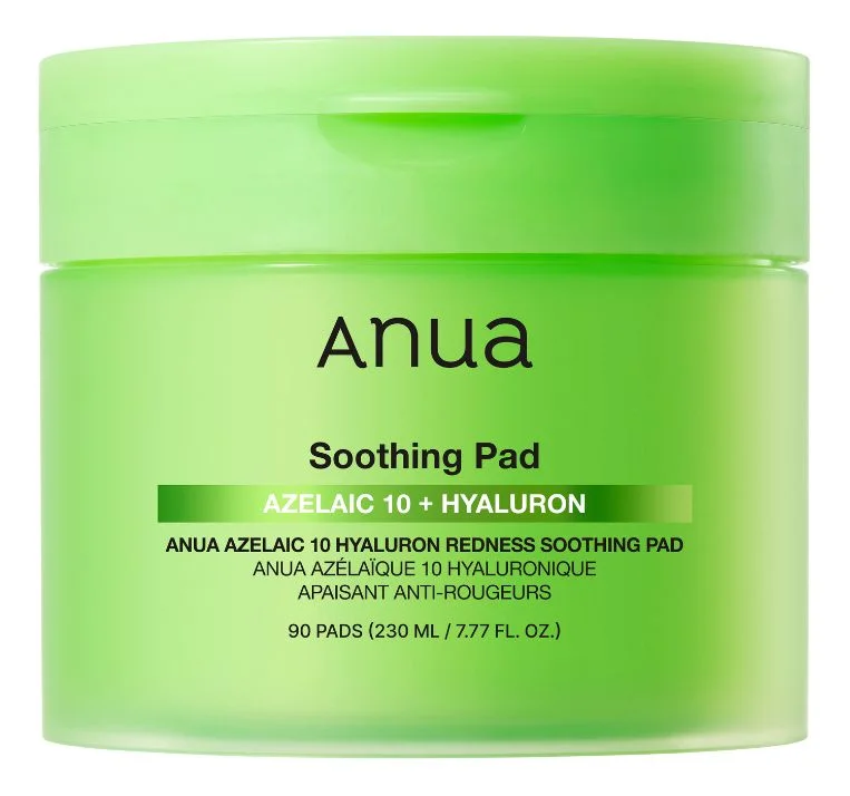 Anua Azelaic 10 Hyaluron Redness Soothing Pad – 90 stk. v:8185027 Anua Azelaic 10 Hyaluron Redness Soothing Pad – 90 stk. v:8185027