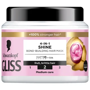 Schwarzkopf Gliss 4-In-1 Shine Bond-Building Hair Mask 400 ml v:5457925