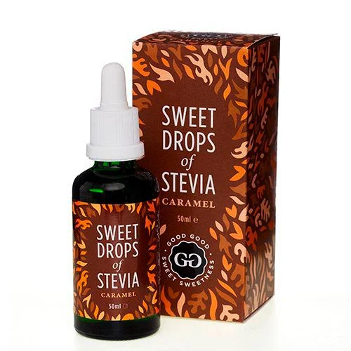 Good Good Sweet Drops of Stevia Caramel – 50 ml. v:5947604 Good Good Sweet Drops of Stevia Caramel – 50 ml. v:5947604