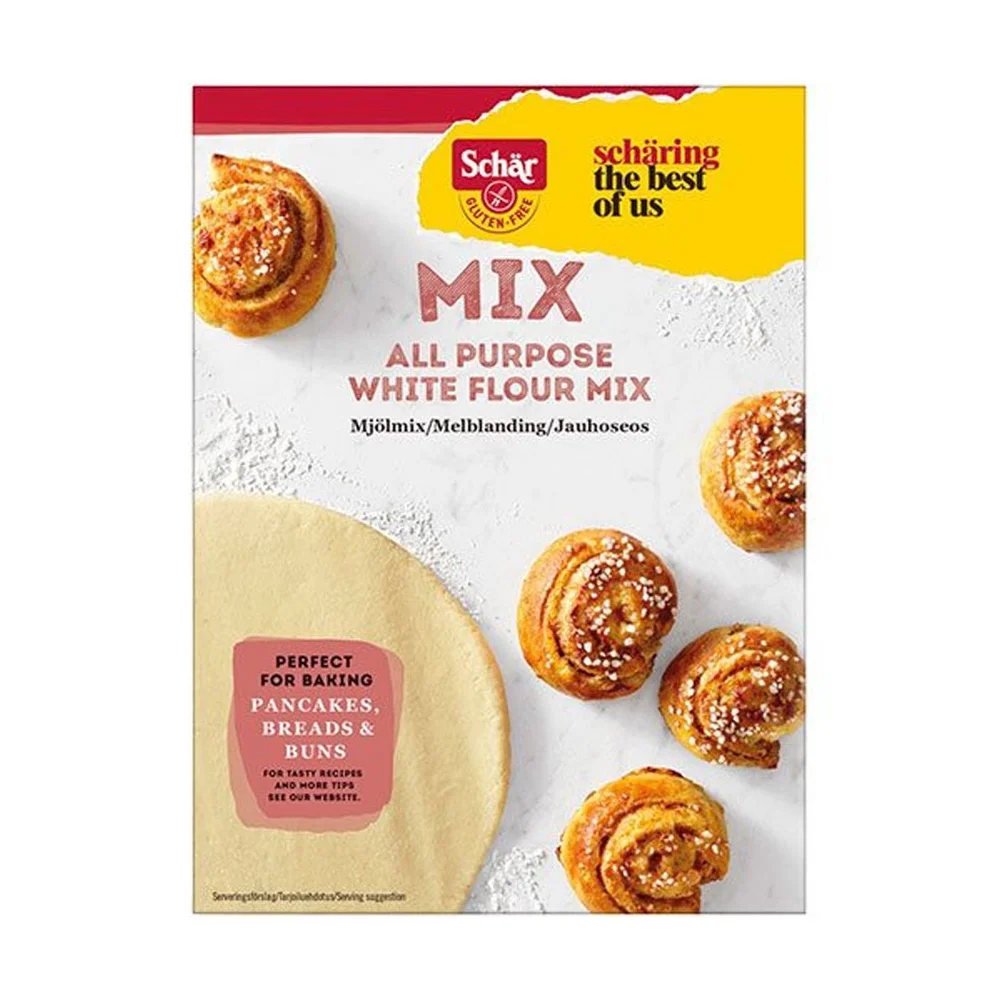 Schär Hvit Brødmiks Glutenfri – 500 g. v:2244498 Schär Hvit Brødmiks Glutenfri – 500 g. v:2244498