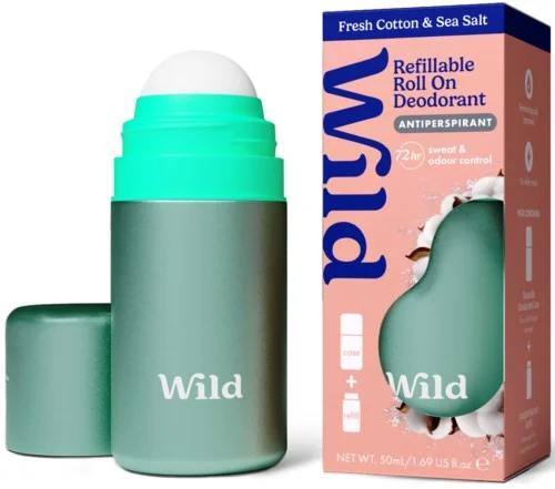 Wild Deo Roll On Aqua Case Fresh Cotton & Sea Salt 50 ml v:5161791 Wild Deo Roll On Aqua Case Fresh Cotton & Sea Salt 50 ml v:5161791