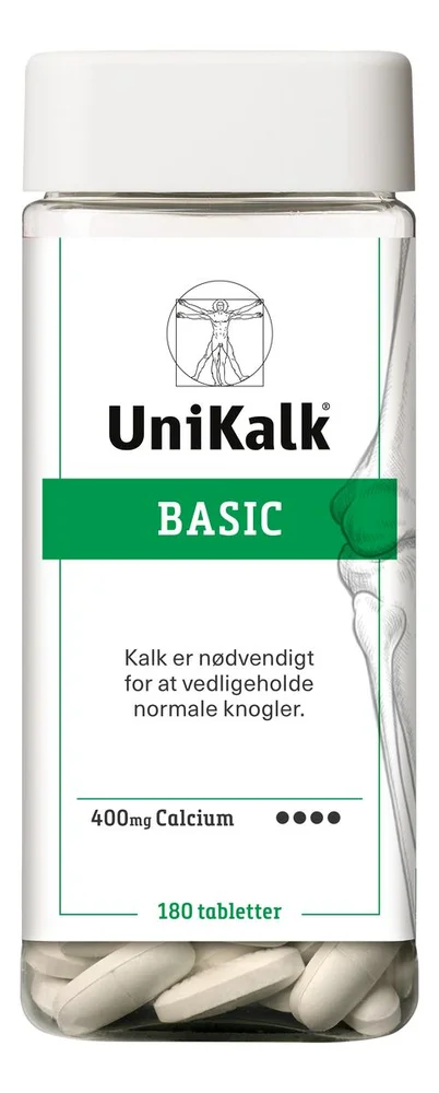 Unikalk Basic 400 mg - 180 tab. v:6329367