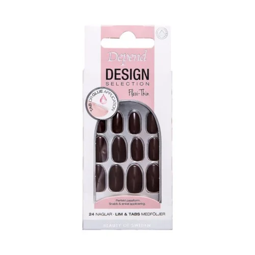 Depend Design Selection Flexi-Thin Warm Mocca Medium Oval v:8270221
