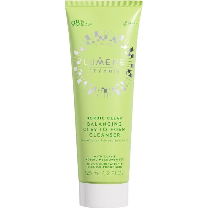 Lumene Nordic Clear Balancing Clay-to-Foam Cleanser 125 ml v:5643213