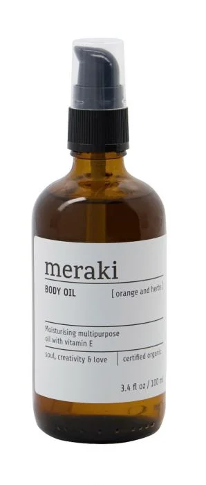 Meraki Body oil Orange & herbs 100 ml v:1341296