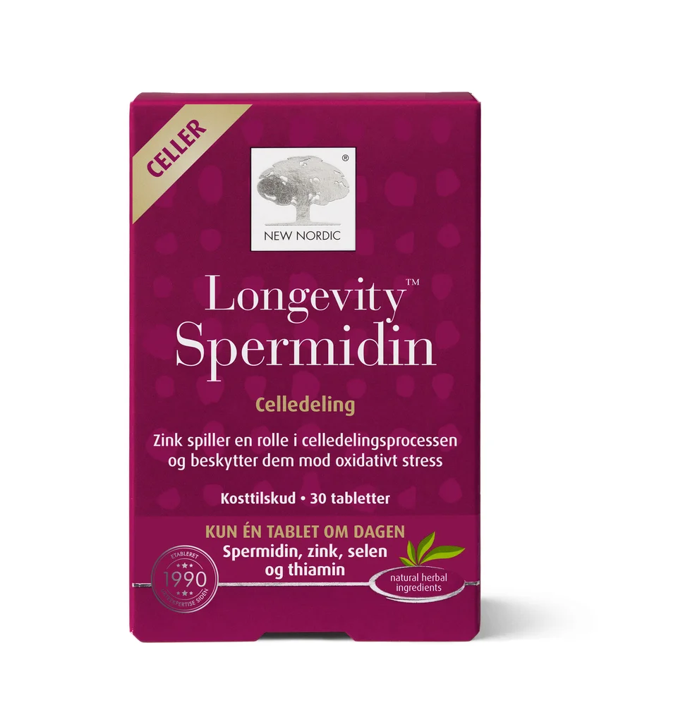 New Nordic Longevity Spermidin 30tabl v:7039030