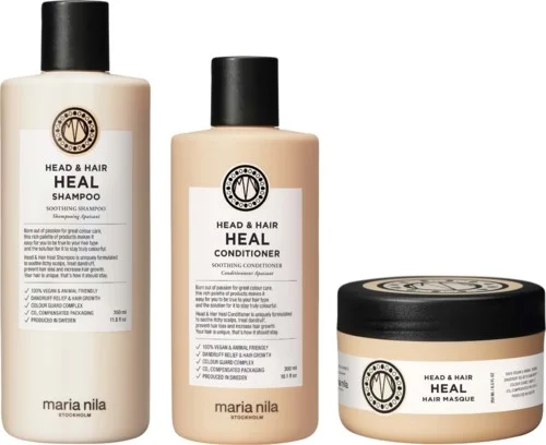 maria nila Head & Hair Heal Bundle Shampoo 350 ml & Conditioner 300 ml & Masque 250 ml v:7684078 maria nila Head & Hair Heal Bundle Shampoo 350 ml & Conditioner 300 ml & Masque 250 ml v:7684078