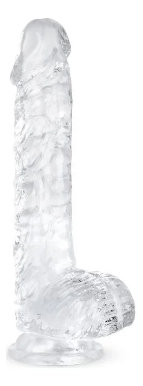 Addiction Jelly Dildo with balls – 15 cm. v:6241257 Addiction Jelly Dildo with balls – 15 cm. v:6241257