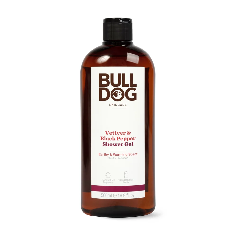 Black Pepper & Vetiver Shower Gel 500 ml – Bulldog v:7072056 Black Pepper & Vetiver Shower Gel 500 ml – Bulldog v:7072056
