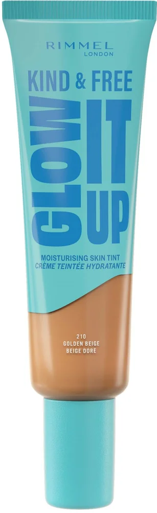 Rimmel Kind & Free Glow It Up Moisturising Skin Tint Golden Beige 210 v:4989940 Rimmel Kind & Free Glow It Up Moisturising Skin Tint Golden Beige 210 v:4989940