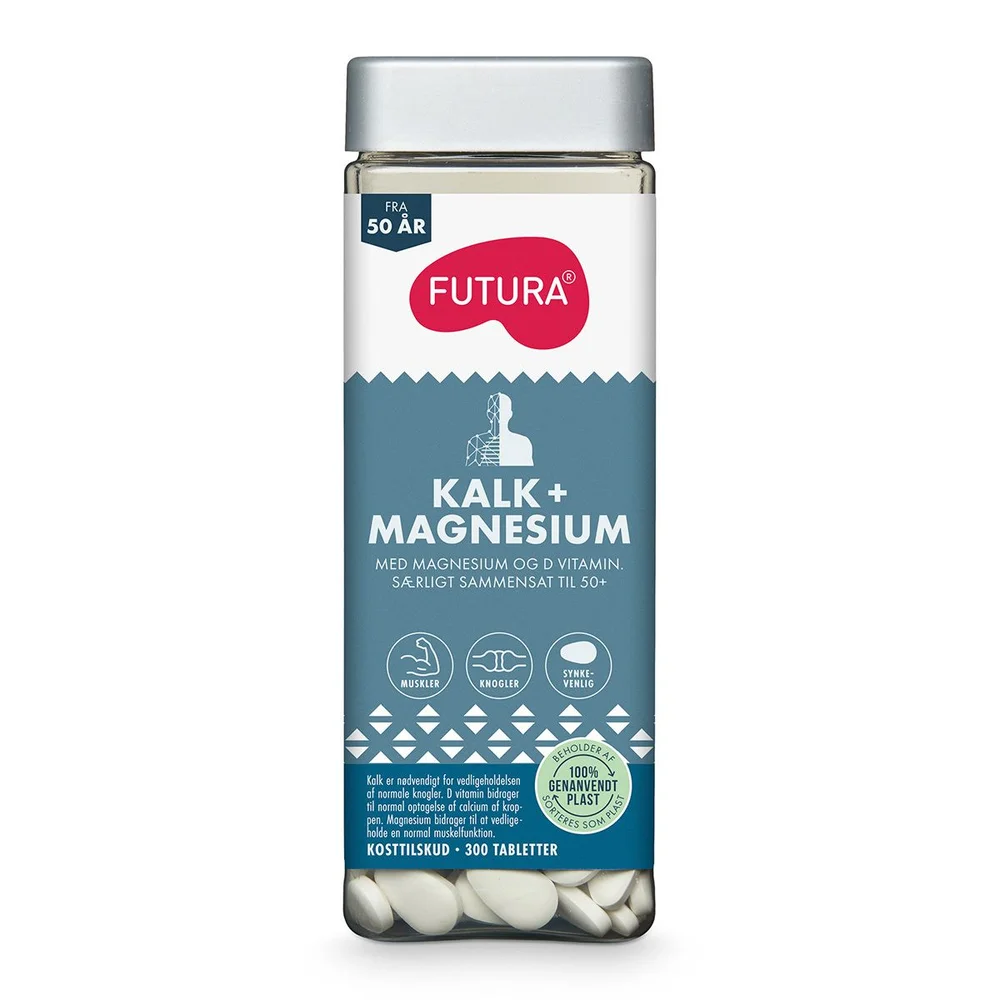 FUTURA Kalk + Magnesium (50+) – 300 tabl. v:6432627