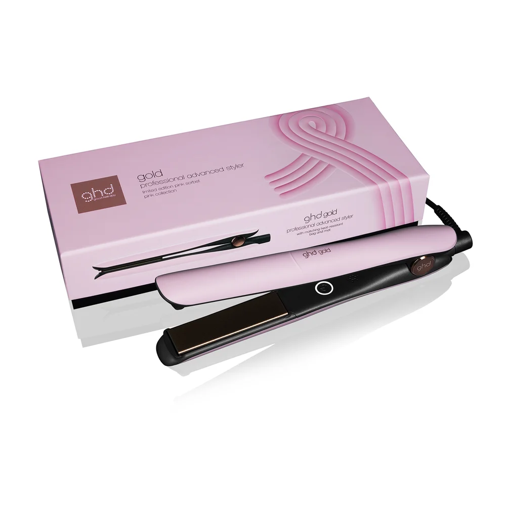 Gold Hair Straightener in Pink Sorbet – Limited Edition 1 pcs – ghd v:7462125
