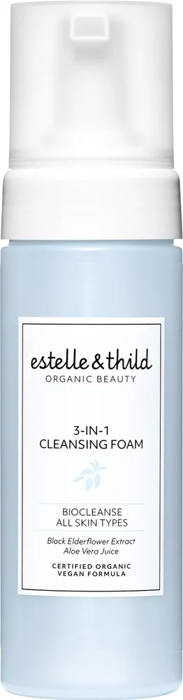 Estelle&Thild Organic Beauty BioCleanse 3in1 Foam Cleanser 150 ml v:2571549 Estelle&Thild Organic Beauty BioCleanse 3in1 Foam Cleanser 150 ml v:2571549