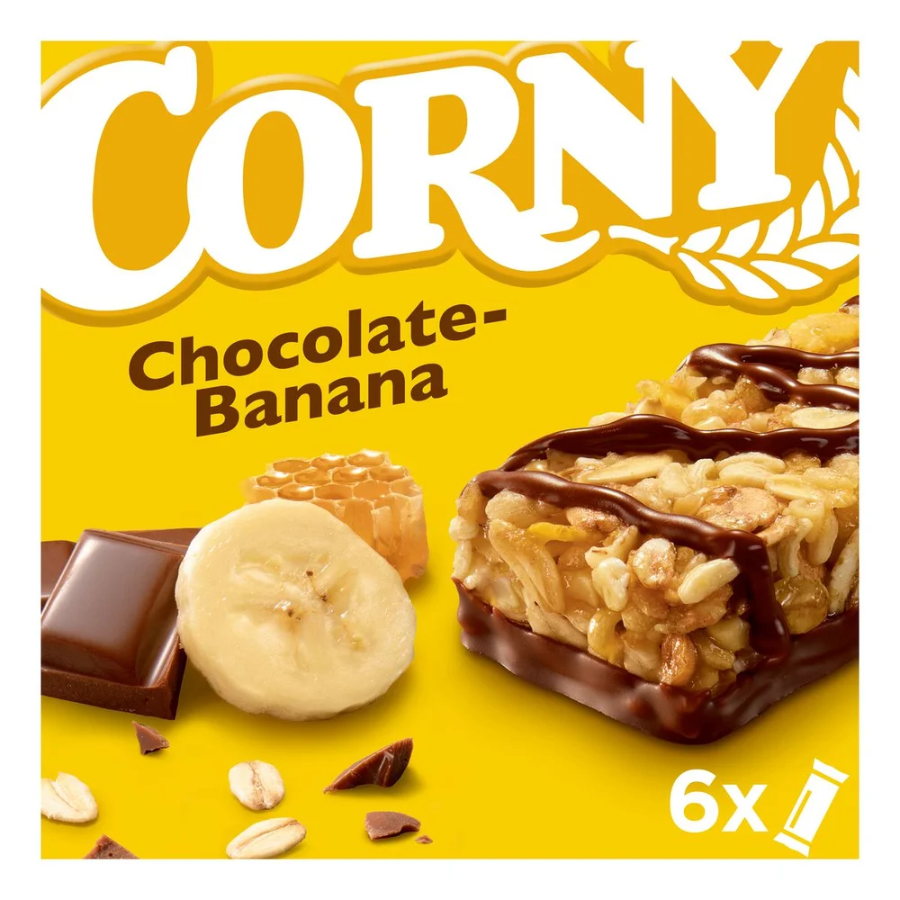 Corny Chocolate – Banana – 6 x 25 g v:1350995