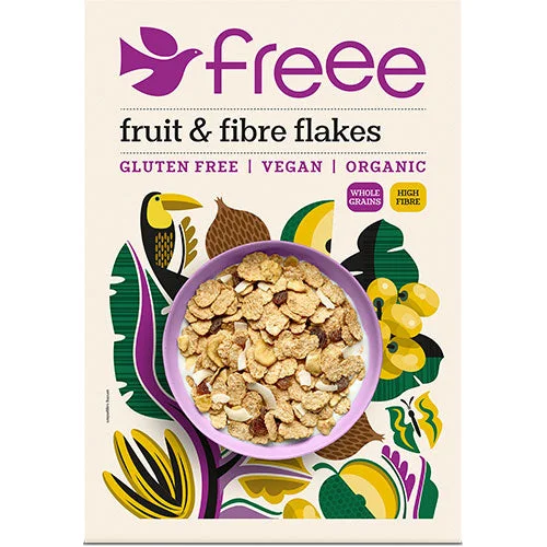Frukt & Fiber Flakes Glutenfri Økologisk v:9656861