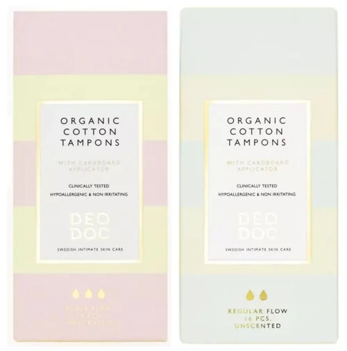 DeoDoc Organic Cotton Tampons Super & Regular v:5207420