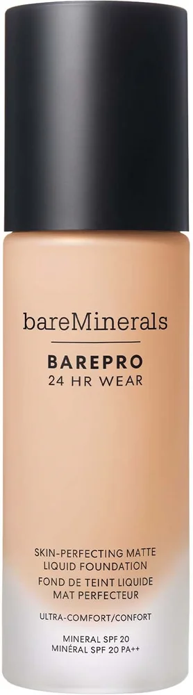 bareMinerals BAREPRO 24HR Skin-Perfecting Matte Liquid Foundation SPF 20 Light 27 Cool v:7349892