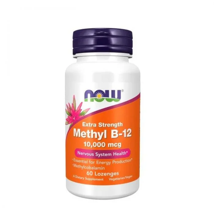 Now Methyl B-12 10 mg 60 Sugetabletter v:3348127