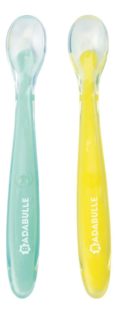Badabulle Silicone Spoon – 2 stk. v:7857109 Badabulle Silicone Spoon – 2 stk. v:7857109