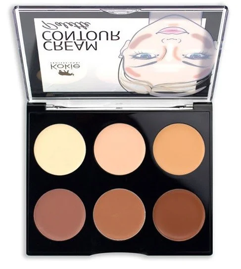 Kokie Cosmetics Cream Contour Kit Light/Medium v:3140010 Kokie Cosmetics Cream Contour Kit Light/Medium v:3140010