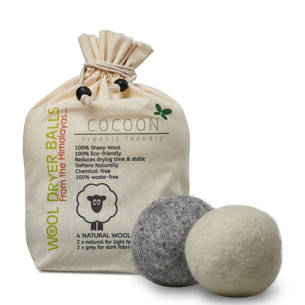 Cocoon Organic Laundry ullballer 4 stk v:6417436