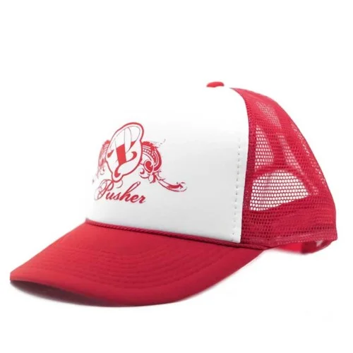 Pusher Trucker Cap R/W Logo v:8416620