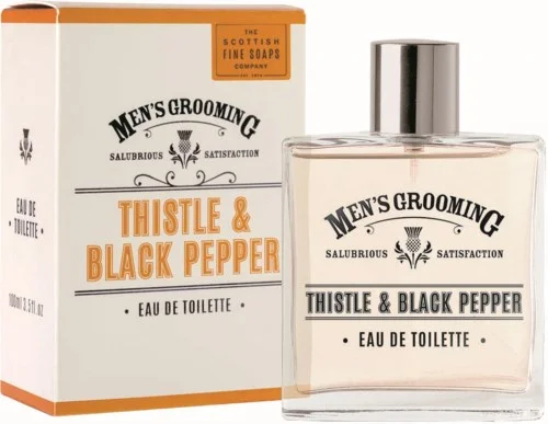 The Scottish Fine Soaps Thistle & Black Pepper Eau de Toilette 100 ml v:8834006 The Scottish Fine Soaps Thistle & Black Pepper Eau de Toilette 100 ml v:8834006