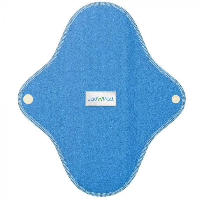 LadyPad Økologiske vaskbare truseinnlegg Pantyliner Blue Str. XS – 1pk v:3081947