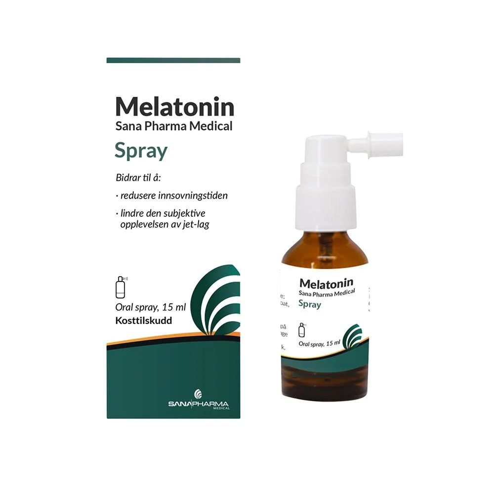 Sana Pharma Medical Melatonin spray 0,5 mg – 15 ml v:2098329