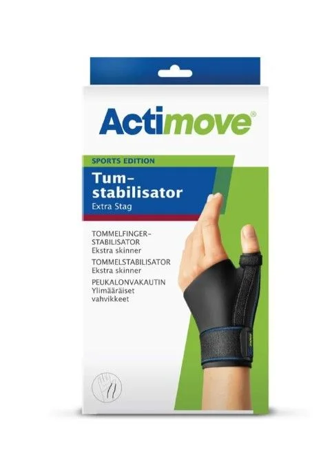 Actimove Sports Edition Tommelstøtte S/M 1 stk v:4180005 Actimove Sports Edition Tommelstøtte S/M 1 stk v:4180005