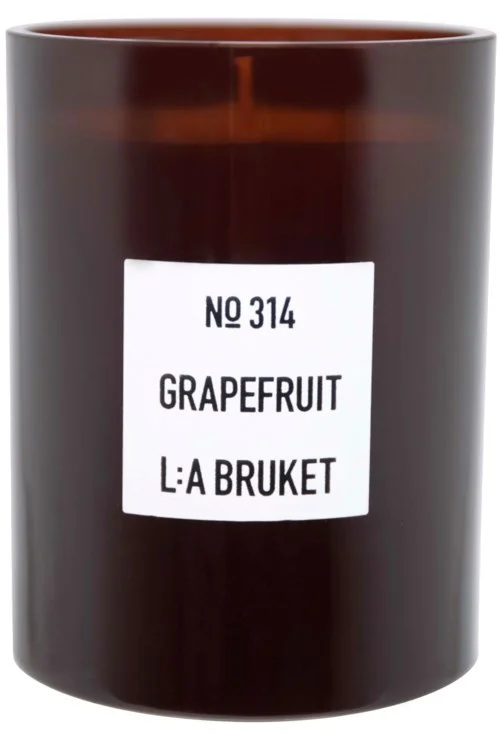 L:a Bruket 314 Candle Grapefruit 260 g v:5503929 L:a Bruket 314 Candle Grapefruit 260 g v:5503929