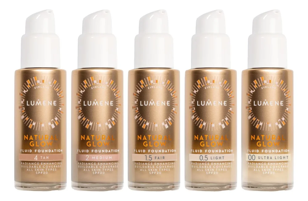 Lumene Natural Glow Fluid Foundtation SPF20 - Flere Farger v:2484369