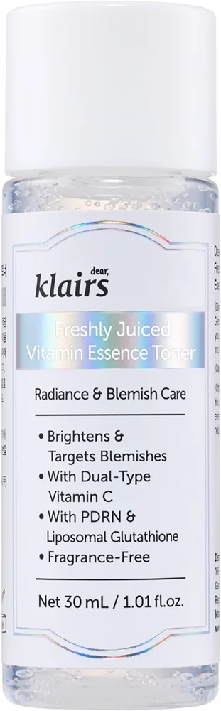 Klairs Freshly Juiced Vitamin Essence Toner 30 ml v:8936614 Klairs Freshly Juiced Vitamin Essence Toner 30 ml v:8936614