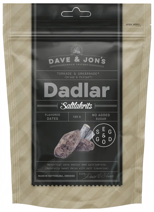 Dave & Jon'S Salt Lakris Dadler 125G v:1114165