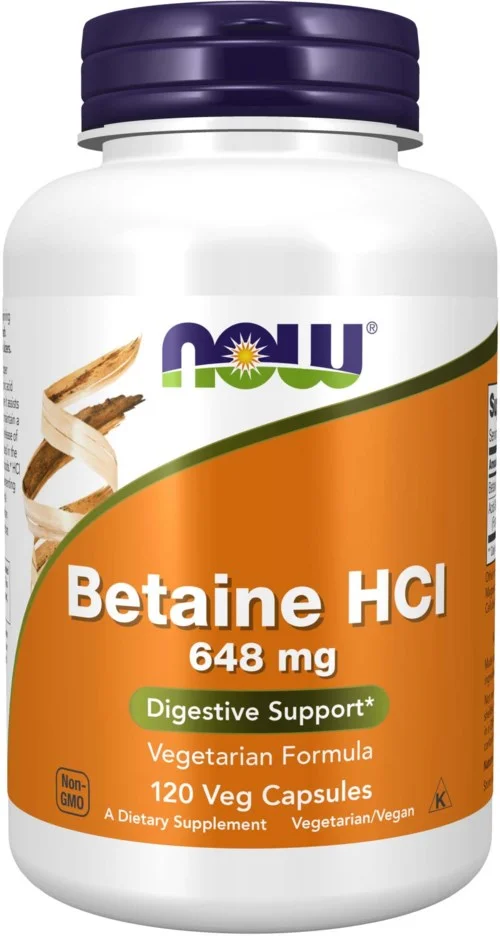 NOW Betaine Hcl 120 stk v:5513186